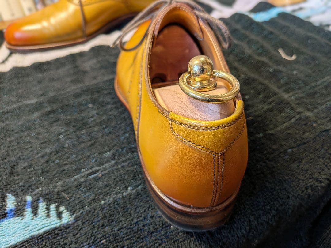 大塚製靴 M-5 サドルオックスフォード【AKATSUKI】カラー/ラバーソール