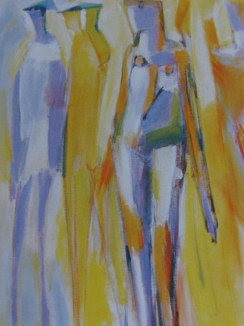 東紀久夫、【はるかぜうららいとあわき】、希少な額装用画集より