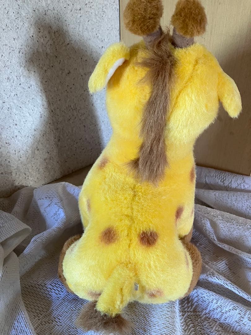 希少⭐︎キリンのぬいぐるみ⭐︎レトロ 美品32センチ