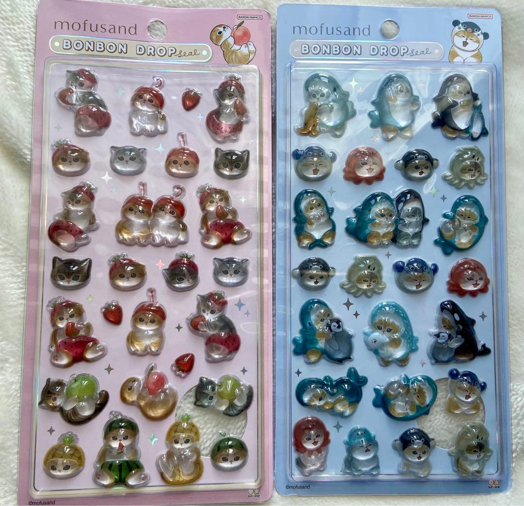 新品！未開封 モフサンドボンボンドロップ シール 2シートセット