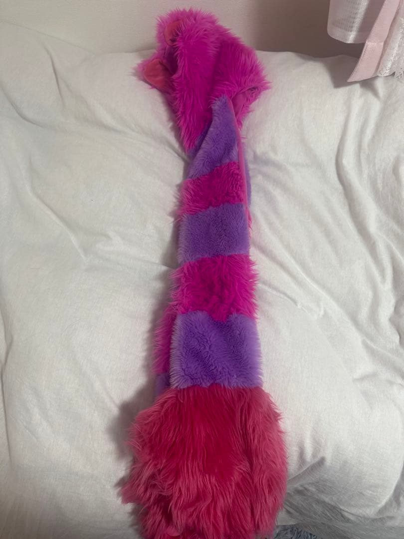 ディズニー チェシャ猫 マフラーキャップ ファンキャップ チシャ猫