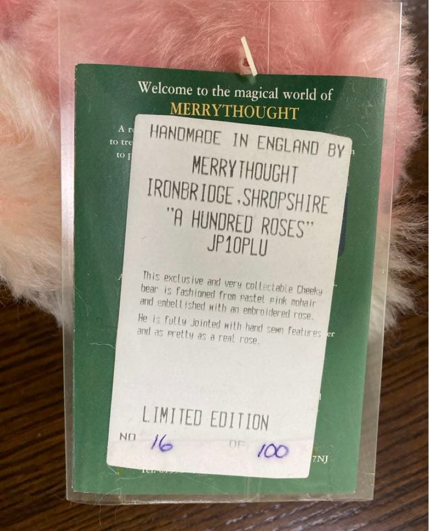 メリーソート チーキー イギリス 新品 cheeky 高島屋 限定 レア ピンク