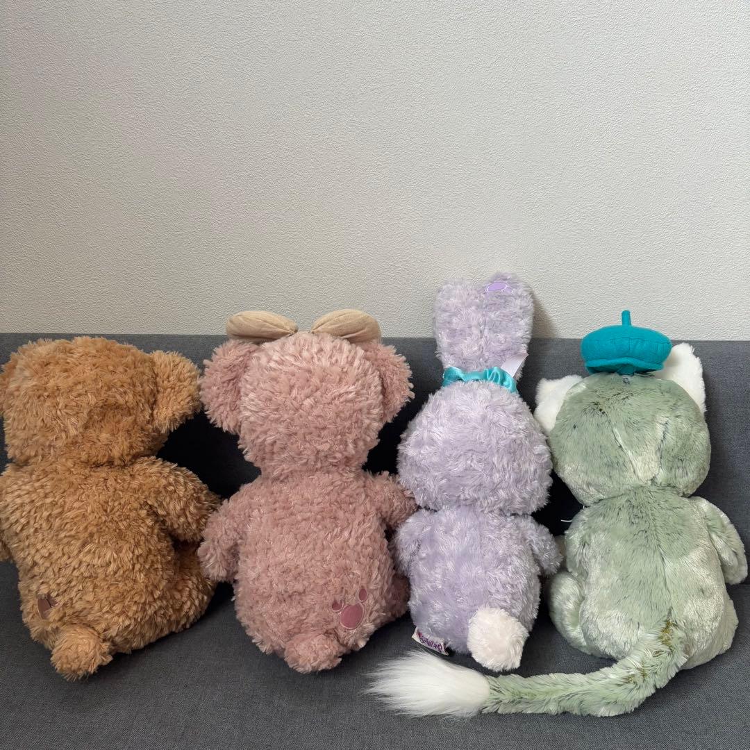 ダッフィー&フレンズぬいぐるみ　ダッフィ　シェリーメイ　ステラルー　ジェラトーニ