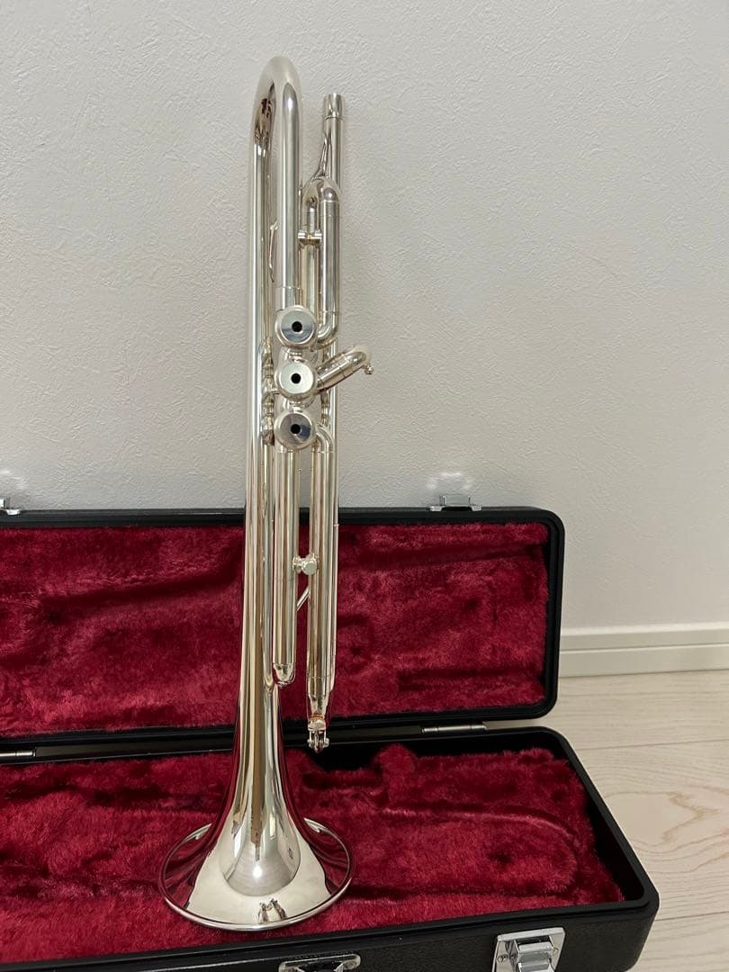 極美品YAMAHAトランペット YTR1310S シルバー本体新品同様ヤマハ