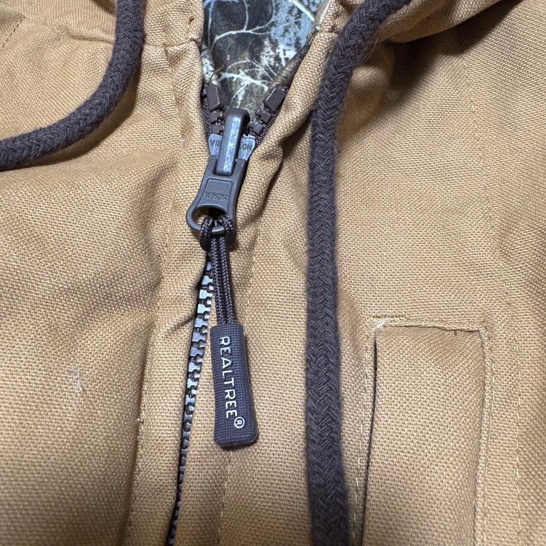 00s REALTREE リバーシブル　アクティブジャケット　ダック　パーカー