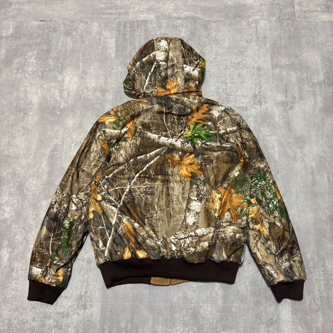 00s REALTREE リバーシブル　アクティブジャケット　ダック　パーカー