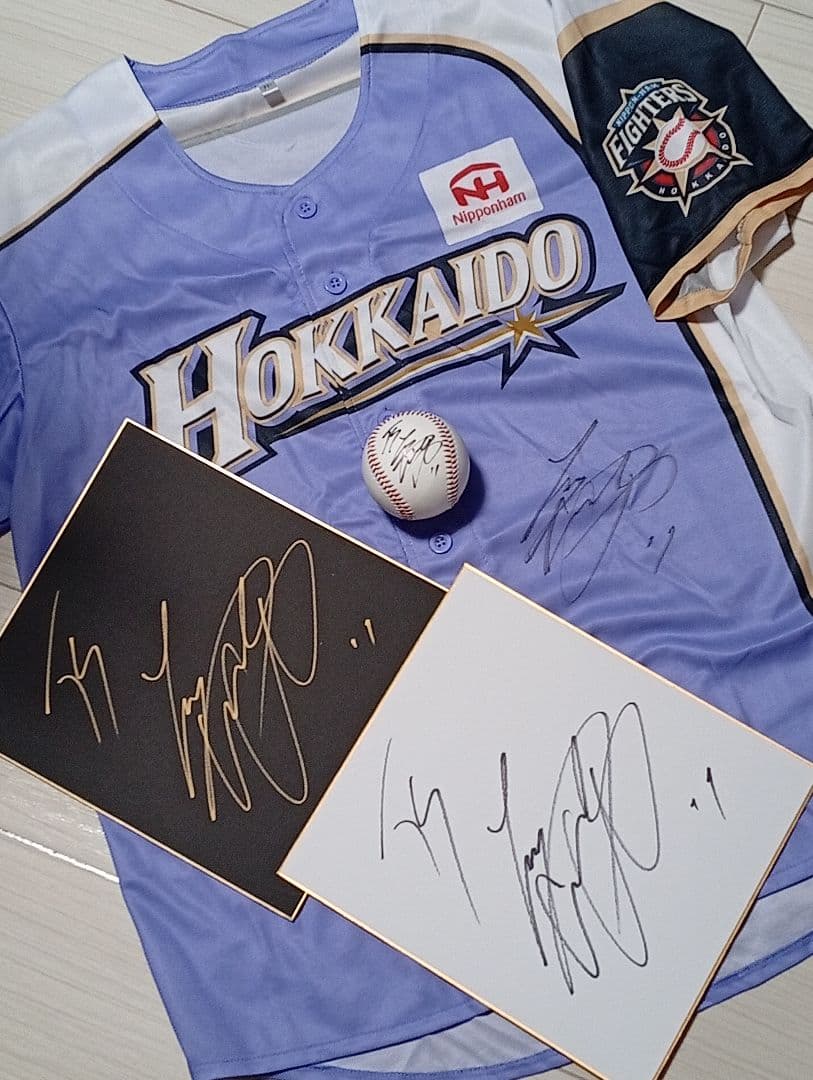 全セット！大谷翔平 直筆サインユニフォーム、直筆サインボール、直筆