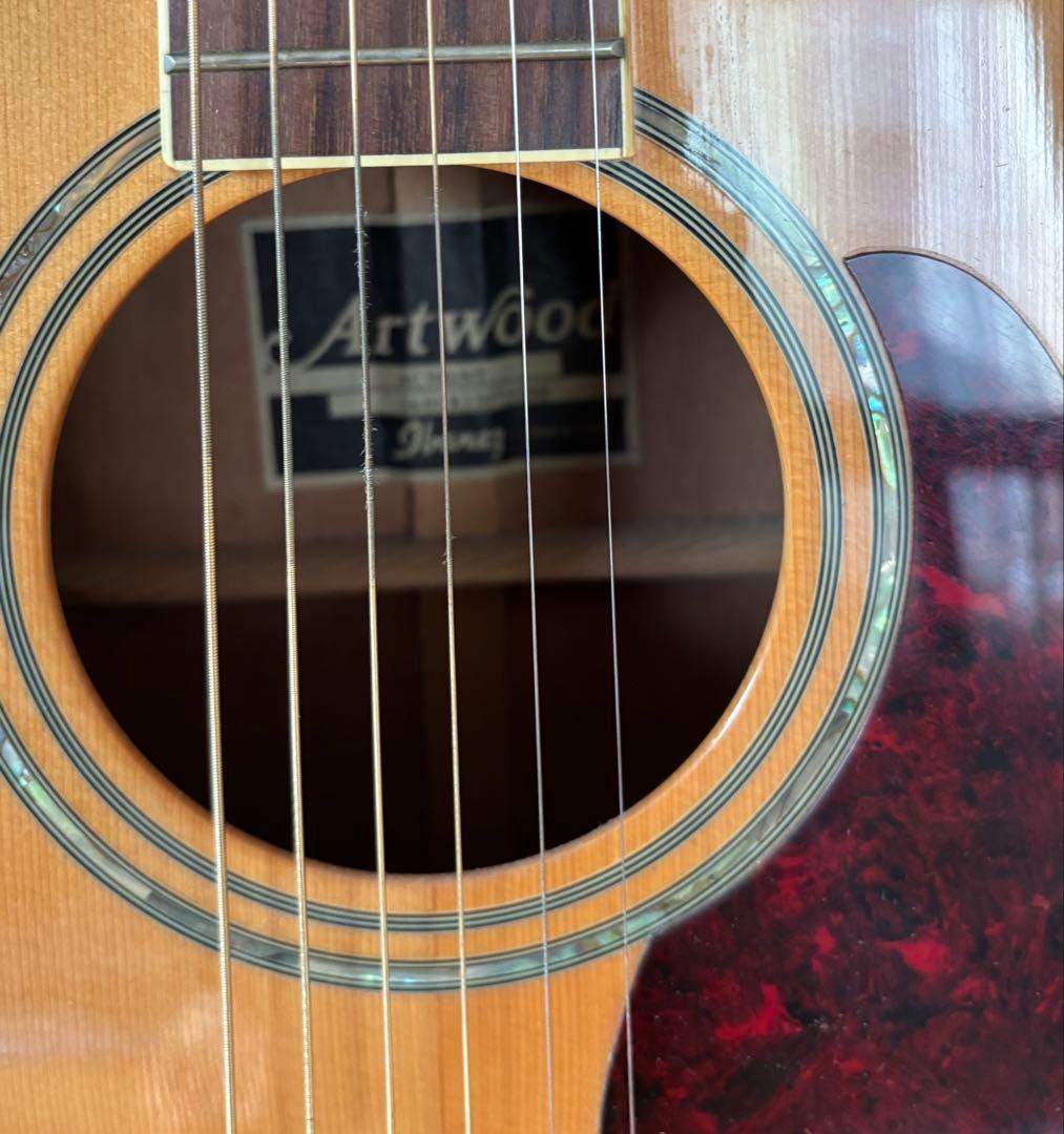 Artwood AC300-NT ケース付◇ アコースティックギター 楽器