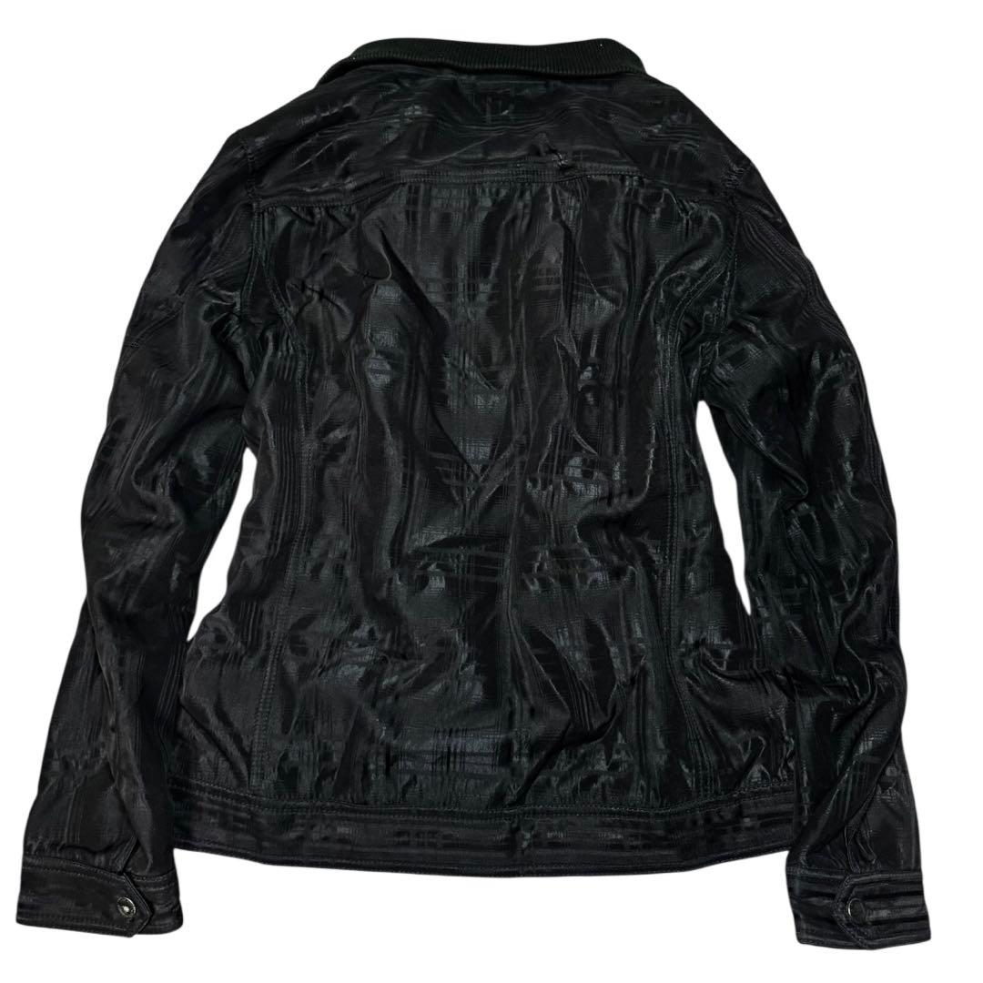 00s archive 平成初期 チェック 光沢ジャケット グランジ お兄系