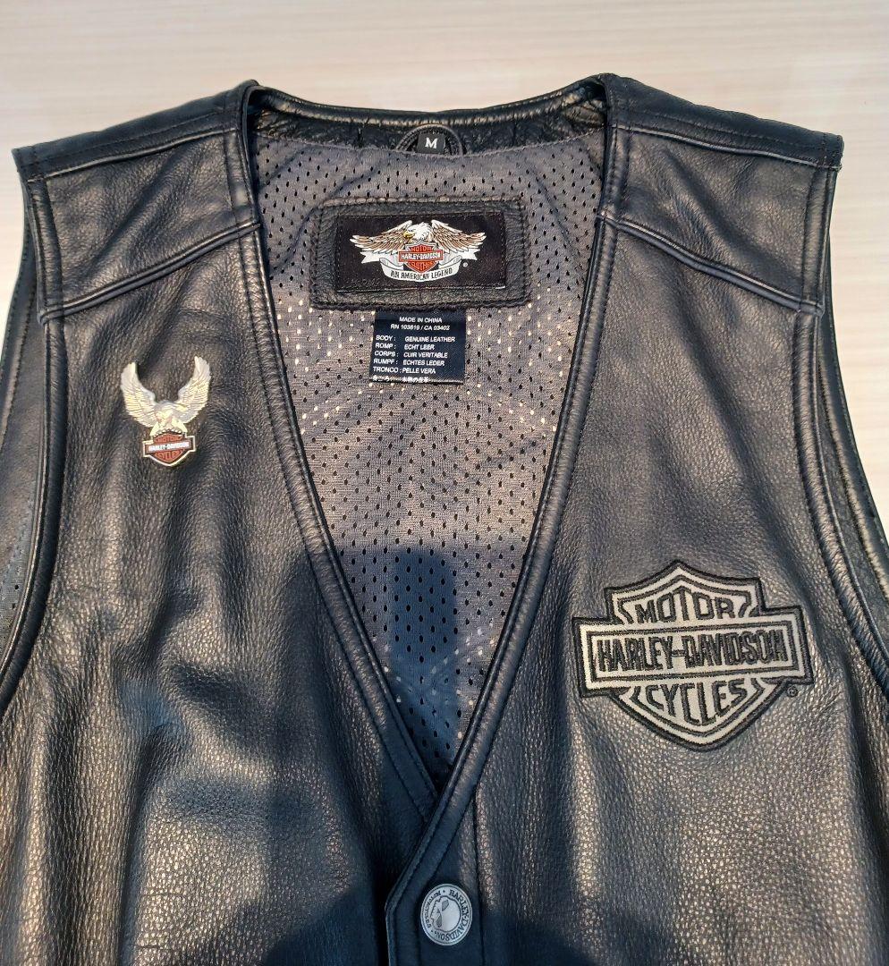 希少 美品】ハーレーダビッドソン ライダースジャケット スカルレザー