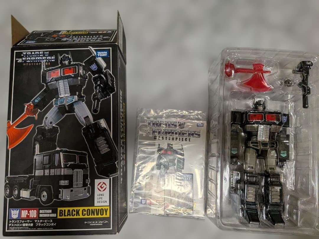 き*り様 トランスフォーマー マスターピース MP-10B ブラックコンボイ