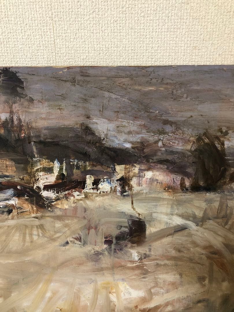 油絵（ゼロの街）Ｐ10