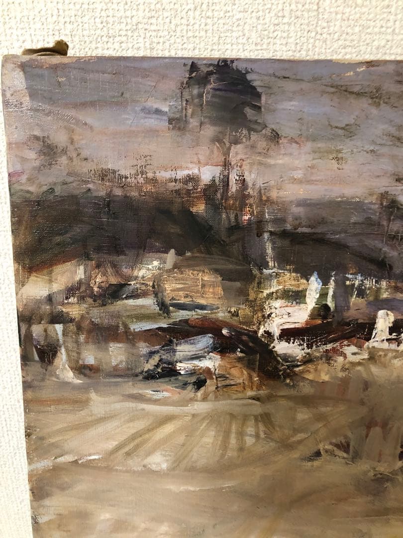 油絵（ゼロの街）Ｐ10