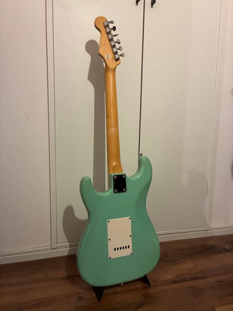 PLAYTECH テレキャスター ミントグリーン メイプルネック ソフトケース