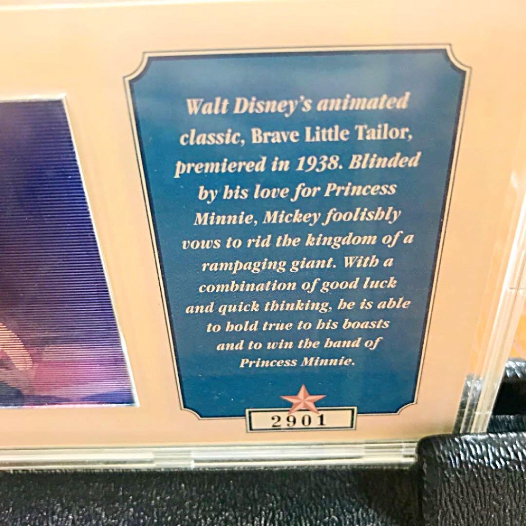 Disney◆コレクターモーションセルズ◆ヴィンテージミッキー&ミニー◆