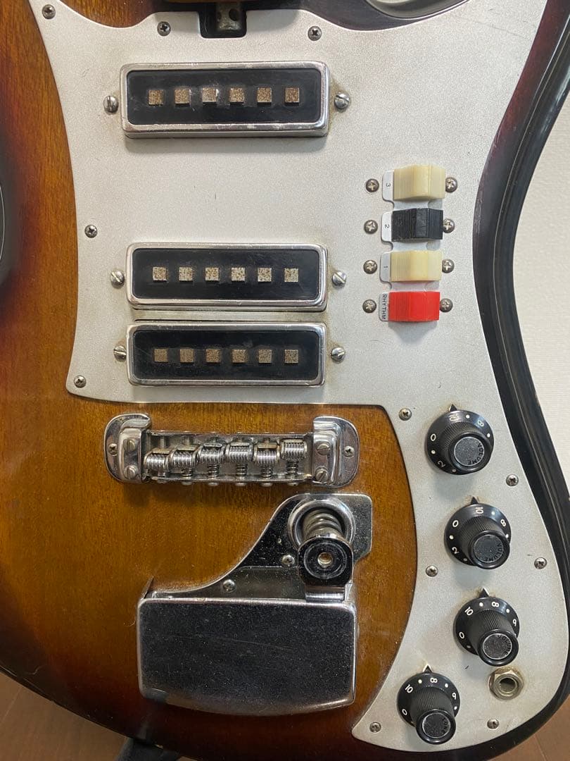 Teisco 60's Model K-3L -Blue- ビザールギター TEISCO K3-L 1960年代