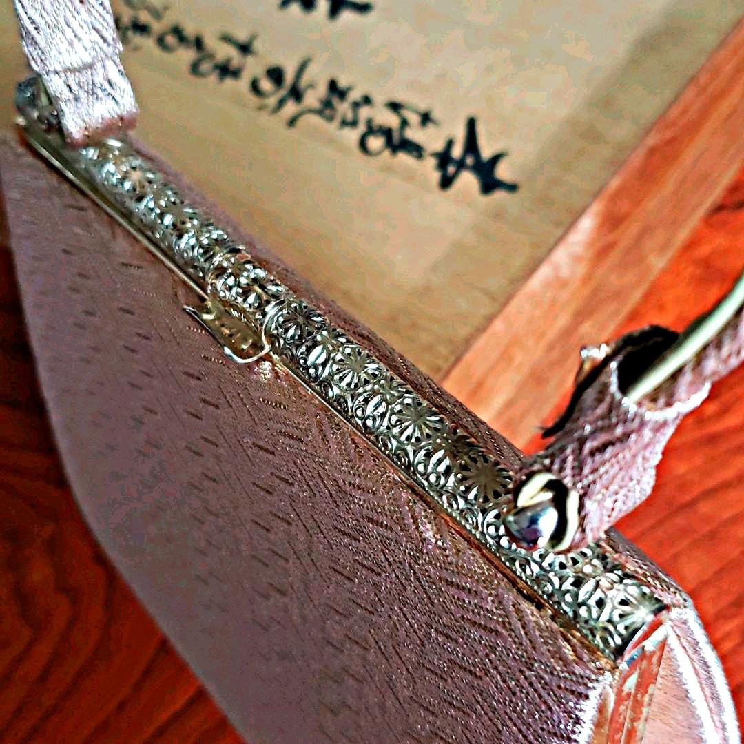 50年もの 新品 佐賀錦バッグ