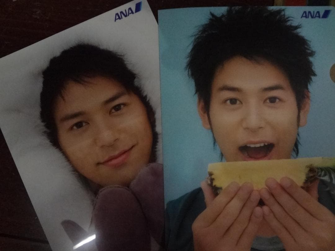 妻夫木聡　　ANA キャンペーン入手困難非売品 クリアファイル ２枚セット