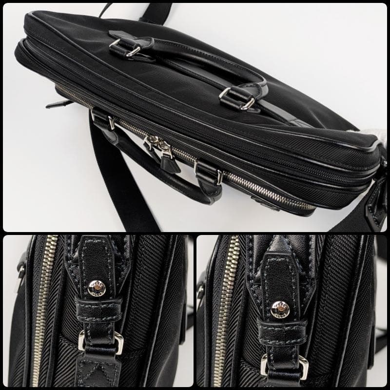 未使用級 BALLY バリー ZYON 2way ビジネスバッグ ブリーフケース