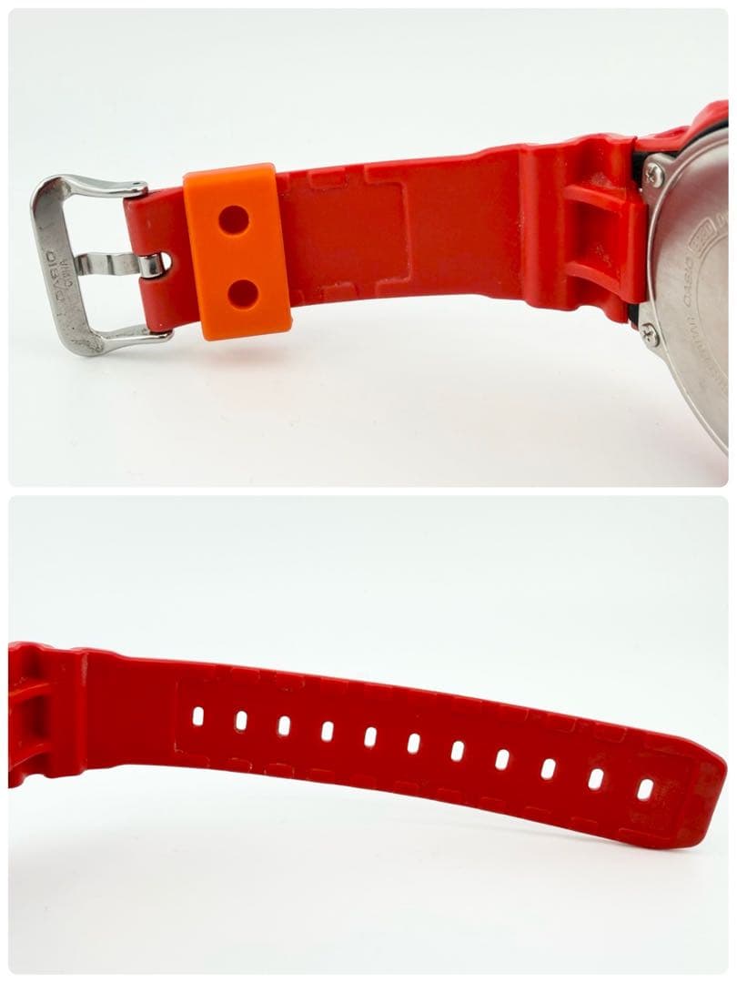 希少美品 カシオ ジーショック DW-6900CB レッド メンズ 腕時計