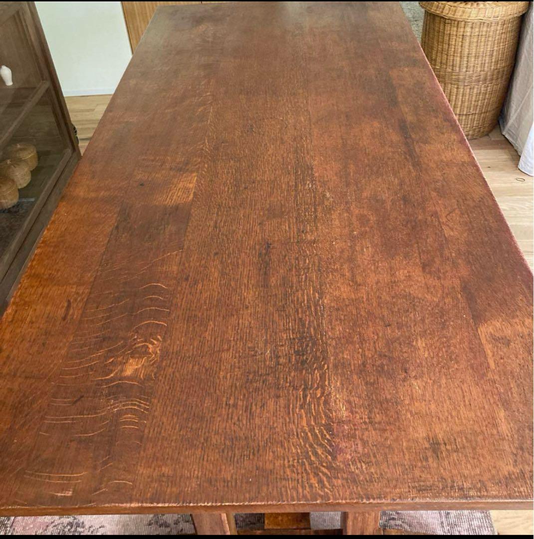 イギリス　ダイニングテーブル　アンティーク