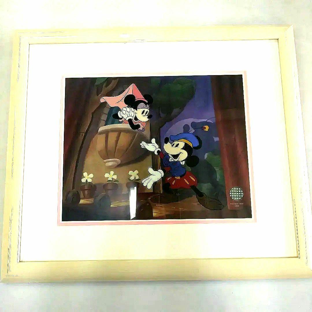 ディズニーセル画【SPOTLIGHT ON ROMANCE】ミッキー&ミニー - メルカリ