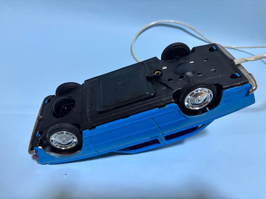 昭和レトロ　ダフ社　ブリキの　「４６」？　ワイヤーリモコン車　完動品です。