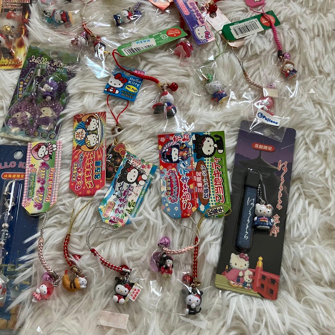ハローキティ 根付け　ストラップ　マスコット　80個以上　まとめ売り