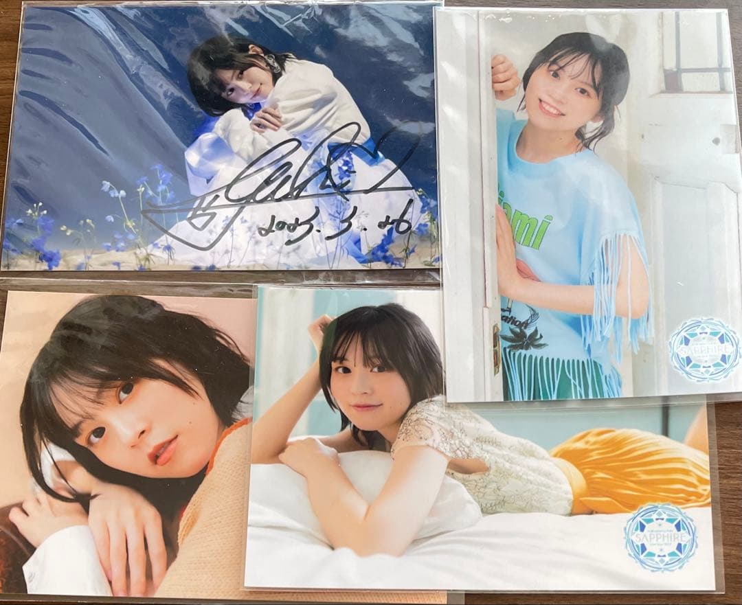 中島由貴 直筆サイン入りブロマイド - メルカリ