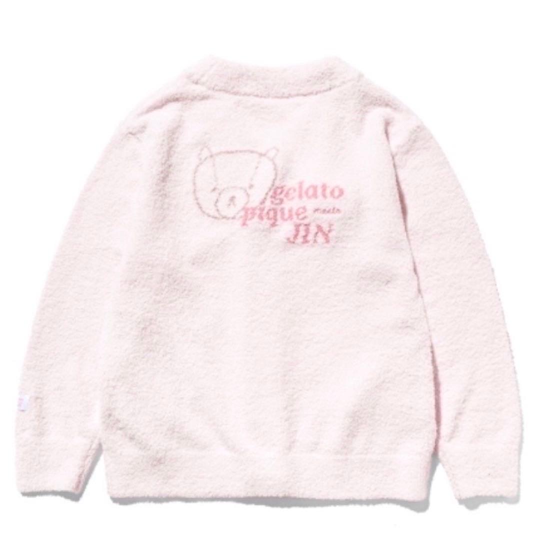 gelato pique JIN ジェラピケ カーディガン ピンク ジン