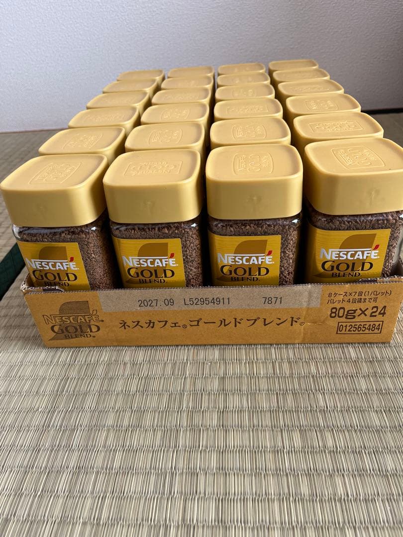 でぶたぬき　ネスカフェ ゴールドブレンド 80g 24本セット 1ケース でぶたぬき様専用 ネスカフェ ゴールドブレンド 80g 24本セット 1ケース