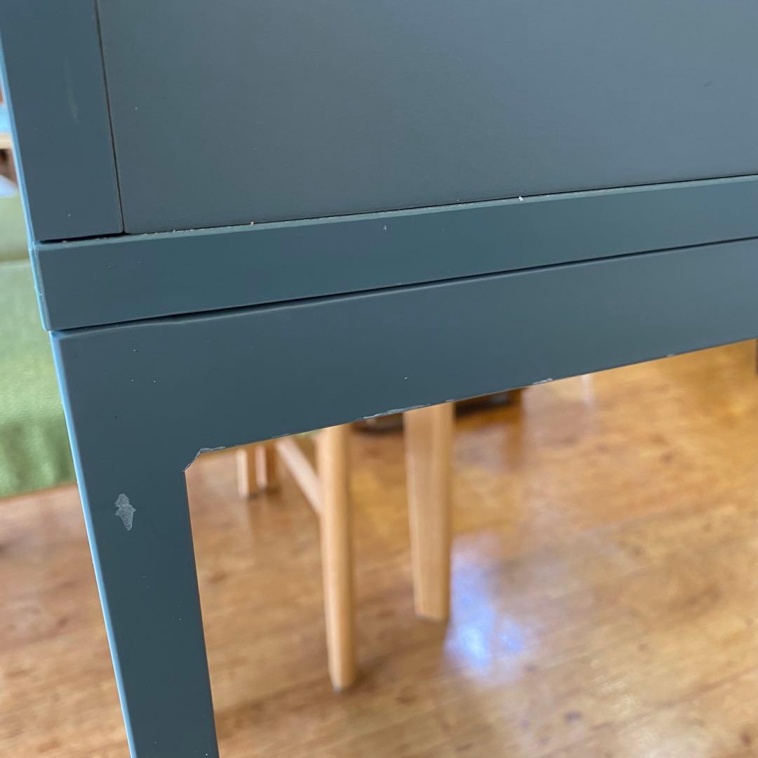 【地域限定無料配送✨】IKEA デスク ALEX グレーターコイズ