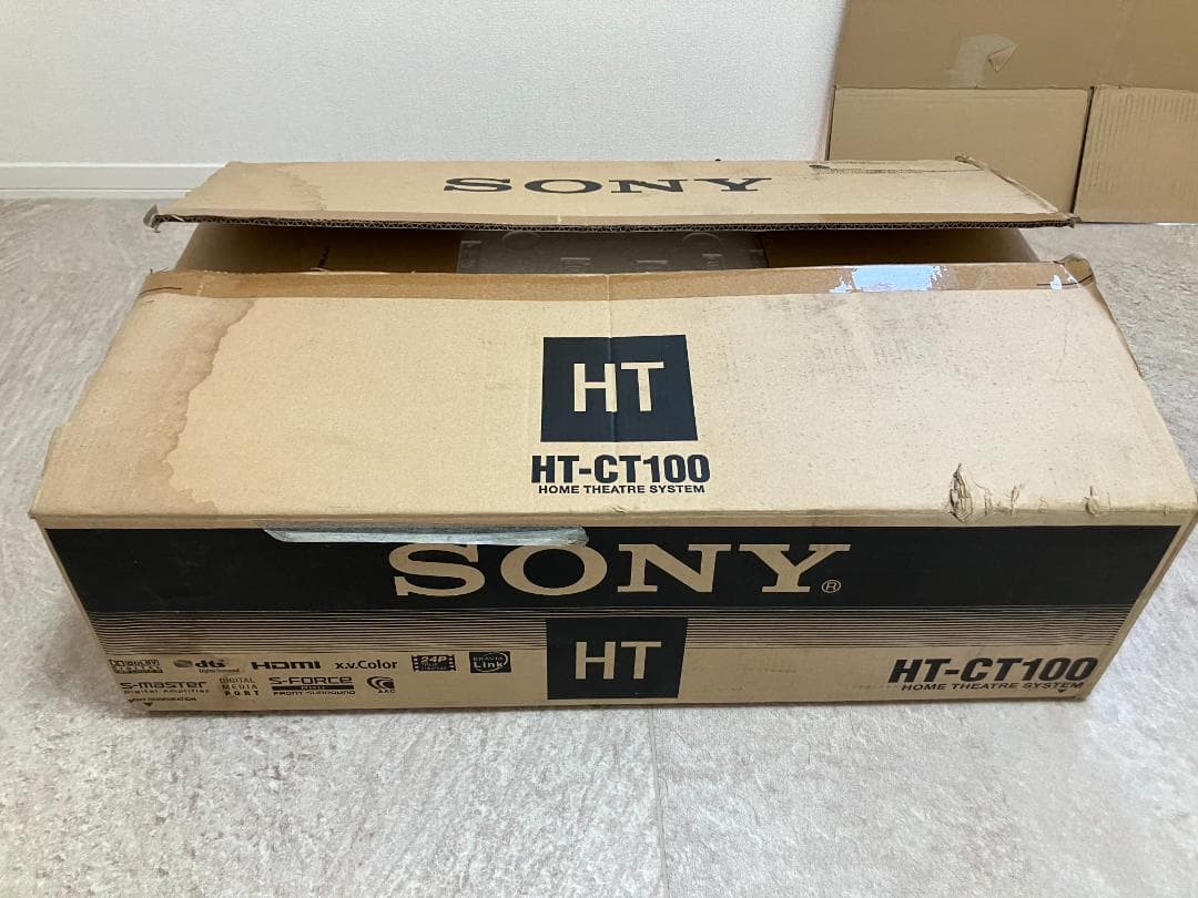 SONY ホームシアターシステム HT-CT100 箱付き
