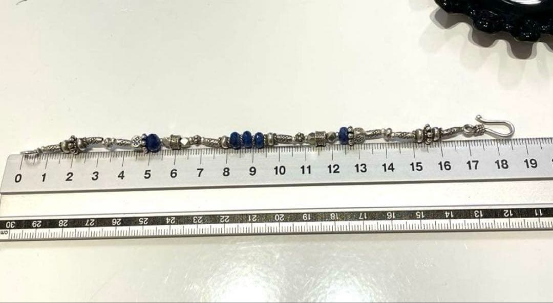 天然石と　カレンシルバー　ブレスレット　4点ご依頼品