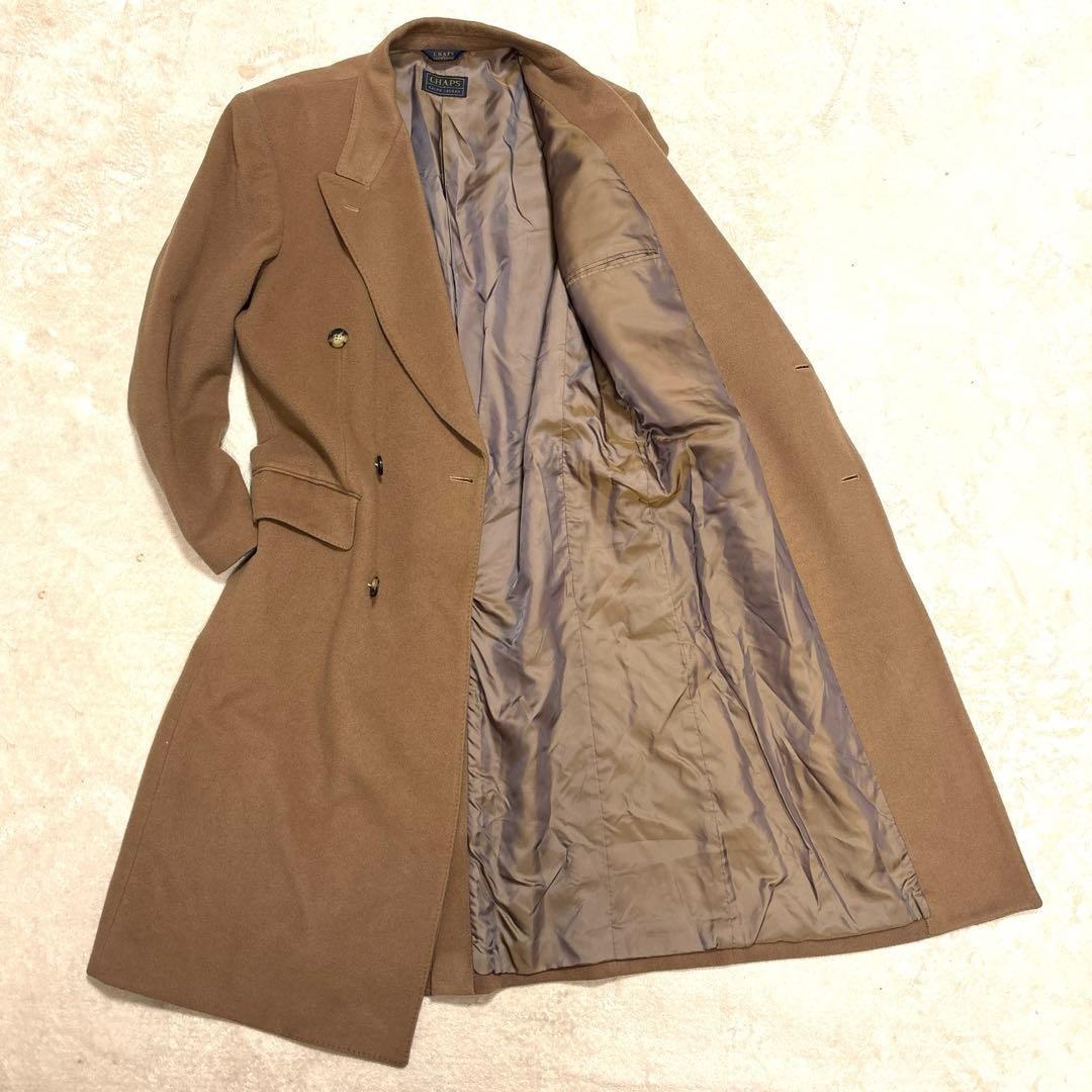 最高級⭐️ラルフローレン カシミヤ ウール チェスターコート ダブル