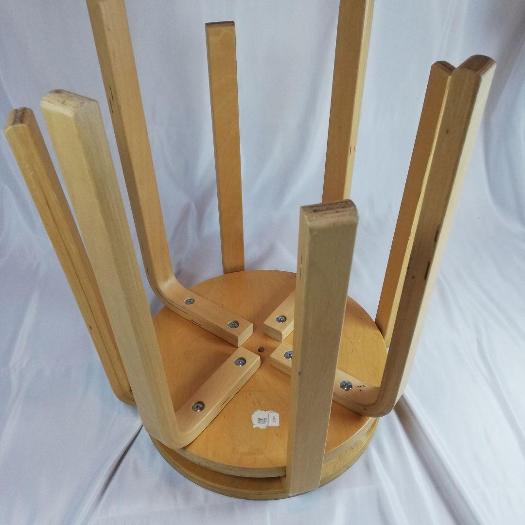 【オールドイケア・廃盤品】IKEA FROSTA スツール 2個セット 木製