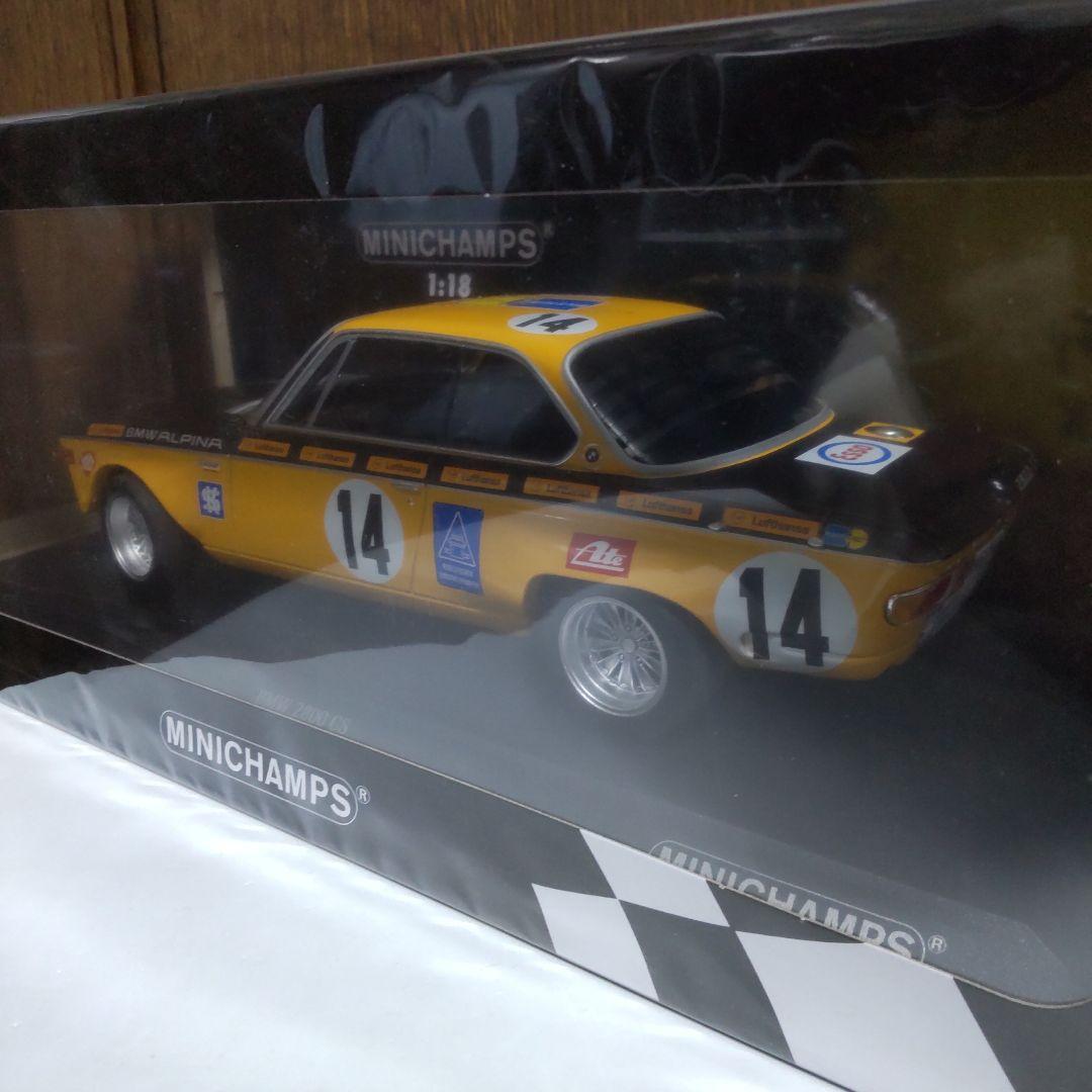 BMW 2800 CS アルピナ スパ ウィナーズ 1/18 ミニチャンプス
