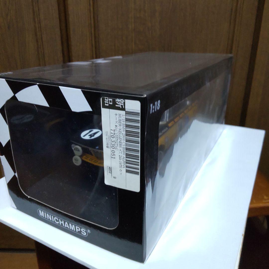 BMW 2800 CS アルピナ スパ ウィナーズ 1/18 ミニチャンプス