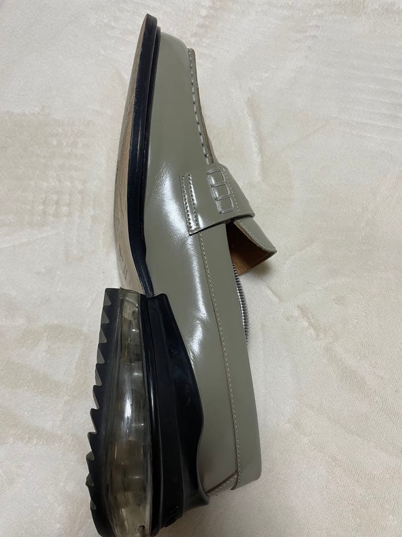 maison Margiela20SSエアバッグローファーグレー