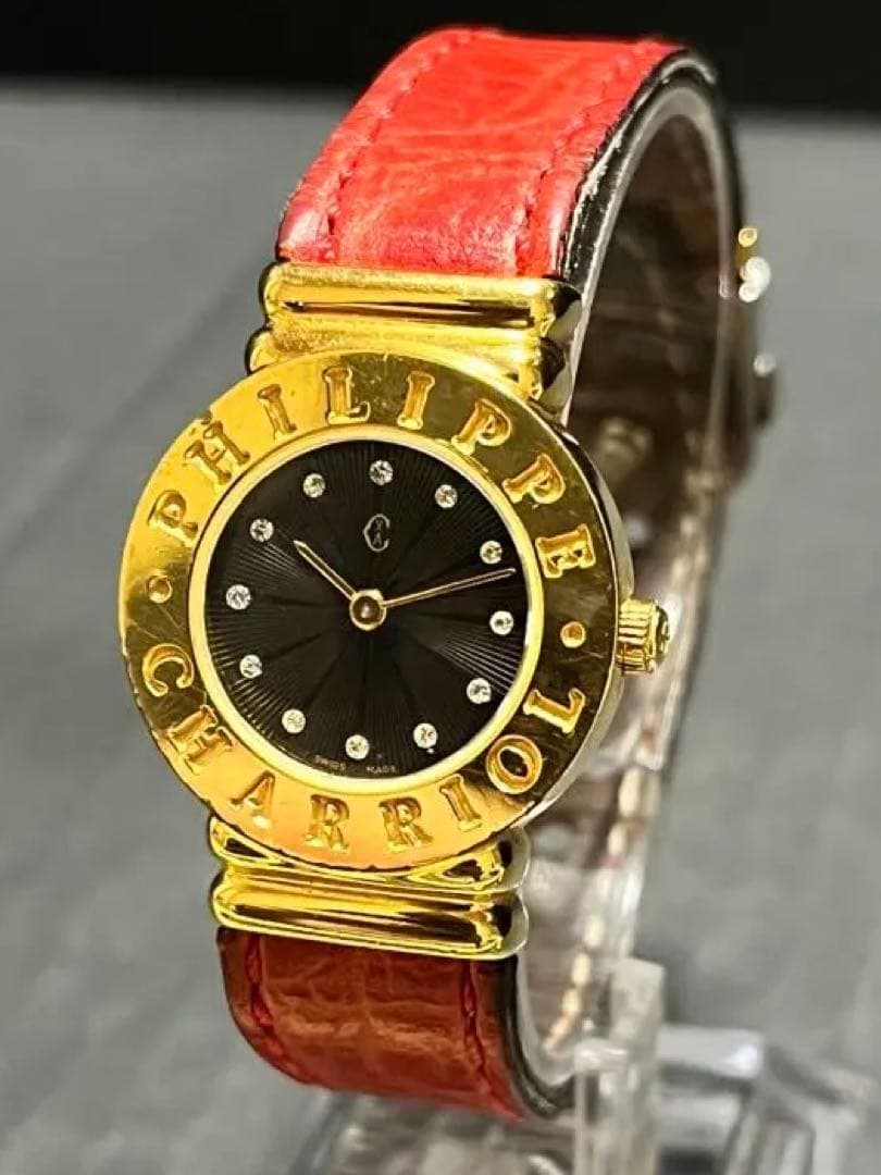 ☆超美品！フィリップシャリオール レディース腕時計 動作良好 - メルカリ