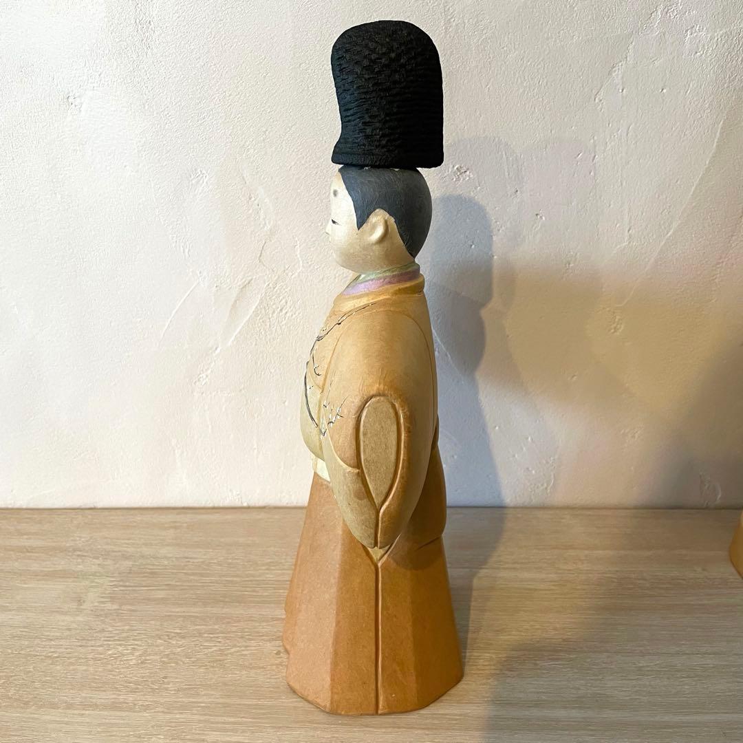 「希少」工芸作品　白鳳作　立雛　雛人形　室礼