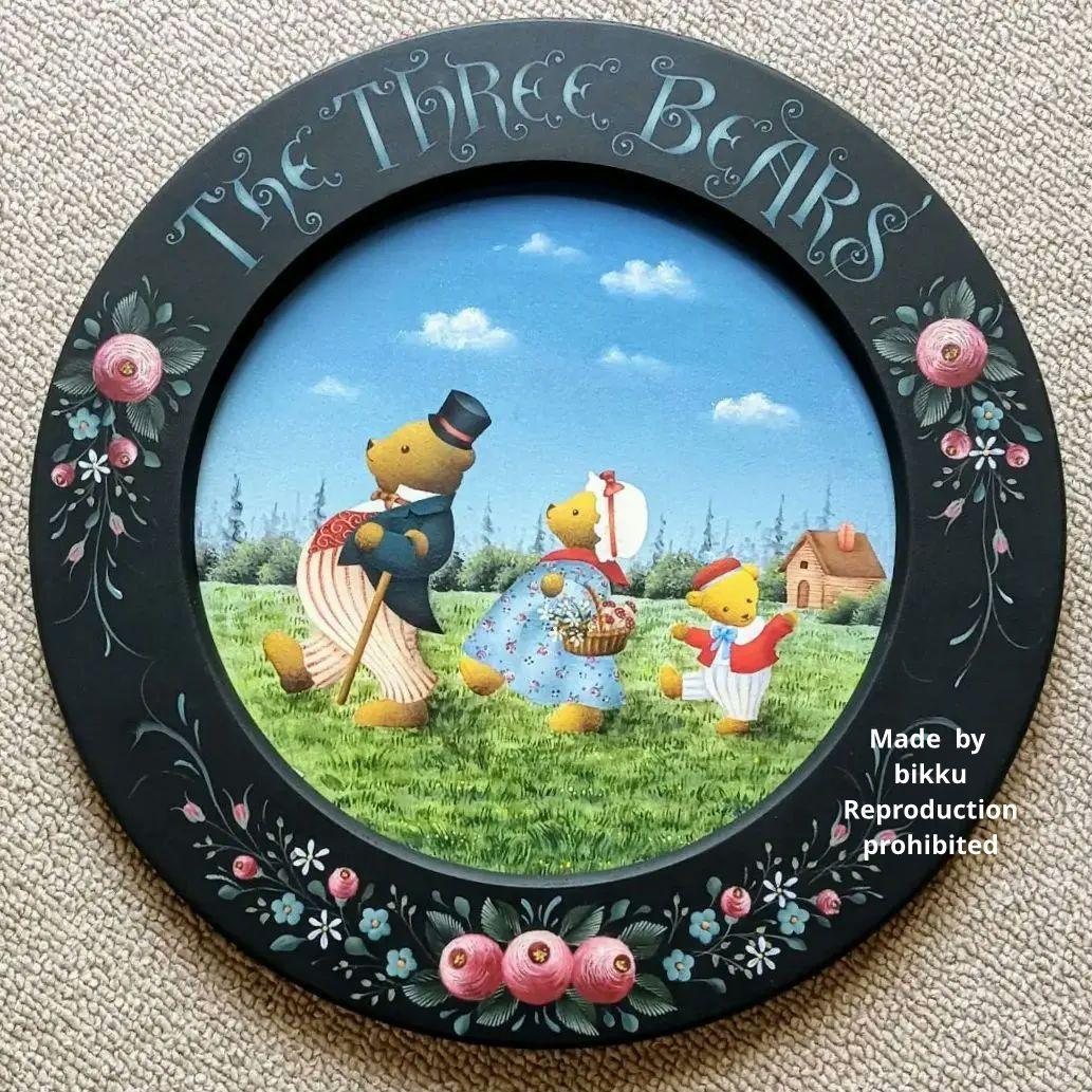 トールペイント作品 作品整理 ハンドメイド ベア - メルカリ