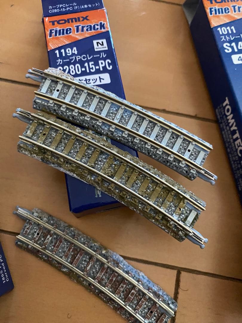 TOMIX Nゲージ レールセットとストラクチャー一式
