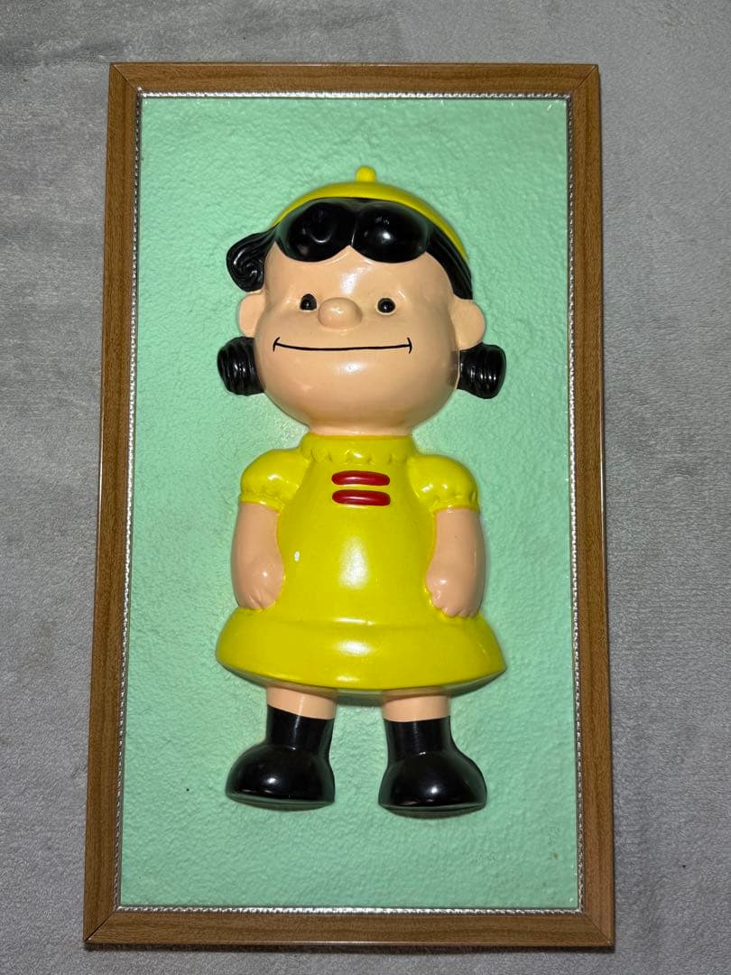 スヌーピー PEANUTS ルーシー 壁掛け ヴィンテージ