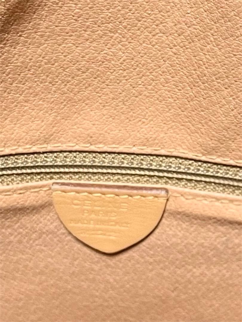 【人気】CELINE セリーヌ マカダム柄 ヴィンテージ ショルダーバッグ