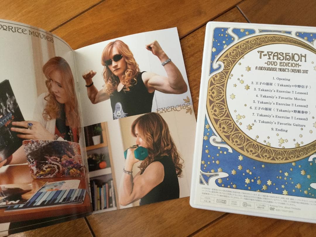 Takamiy DVD2枚セット♪（Video Clips＆T-Fashion）