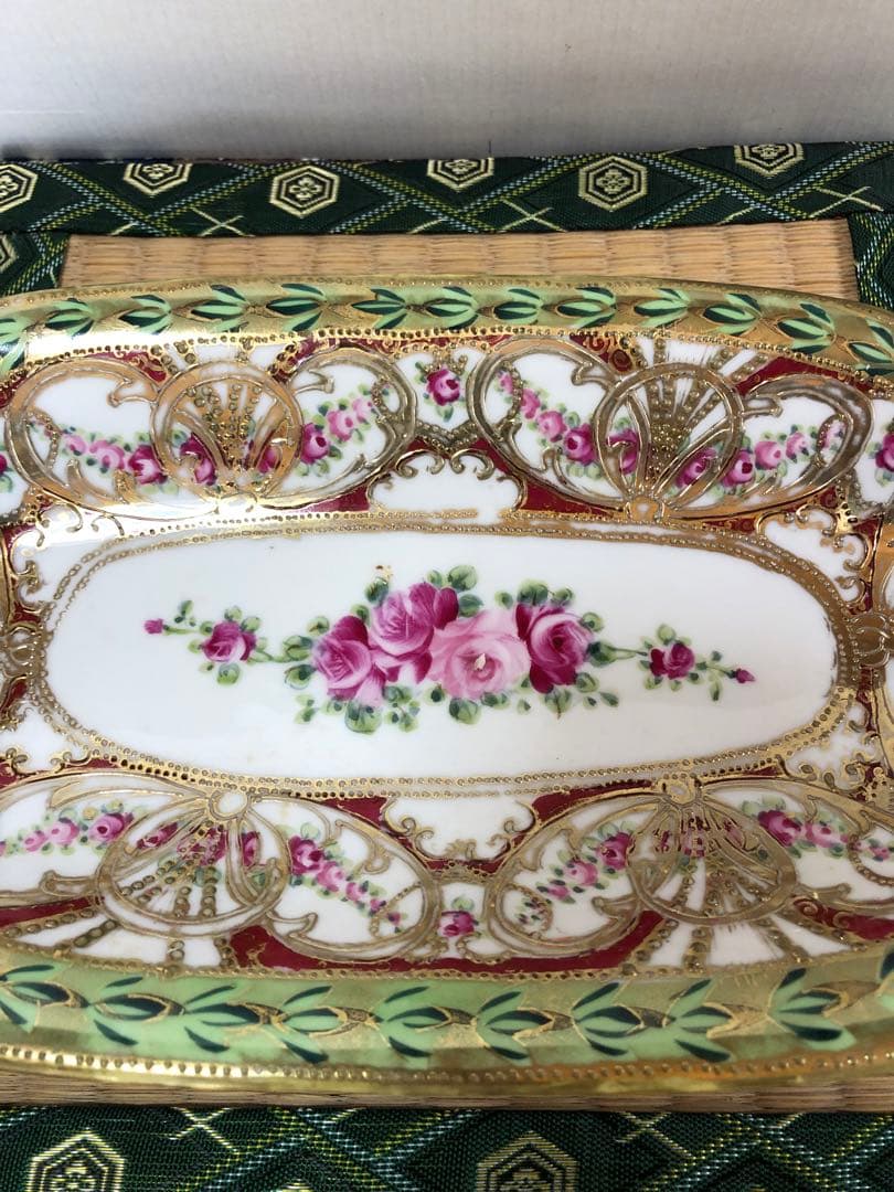 セール‼️値下げ中断捨離逸品‼️オールドノリタケ ゴージャス 金彩薔薇