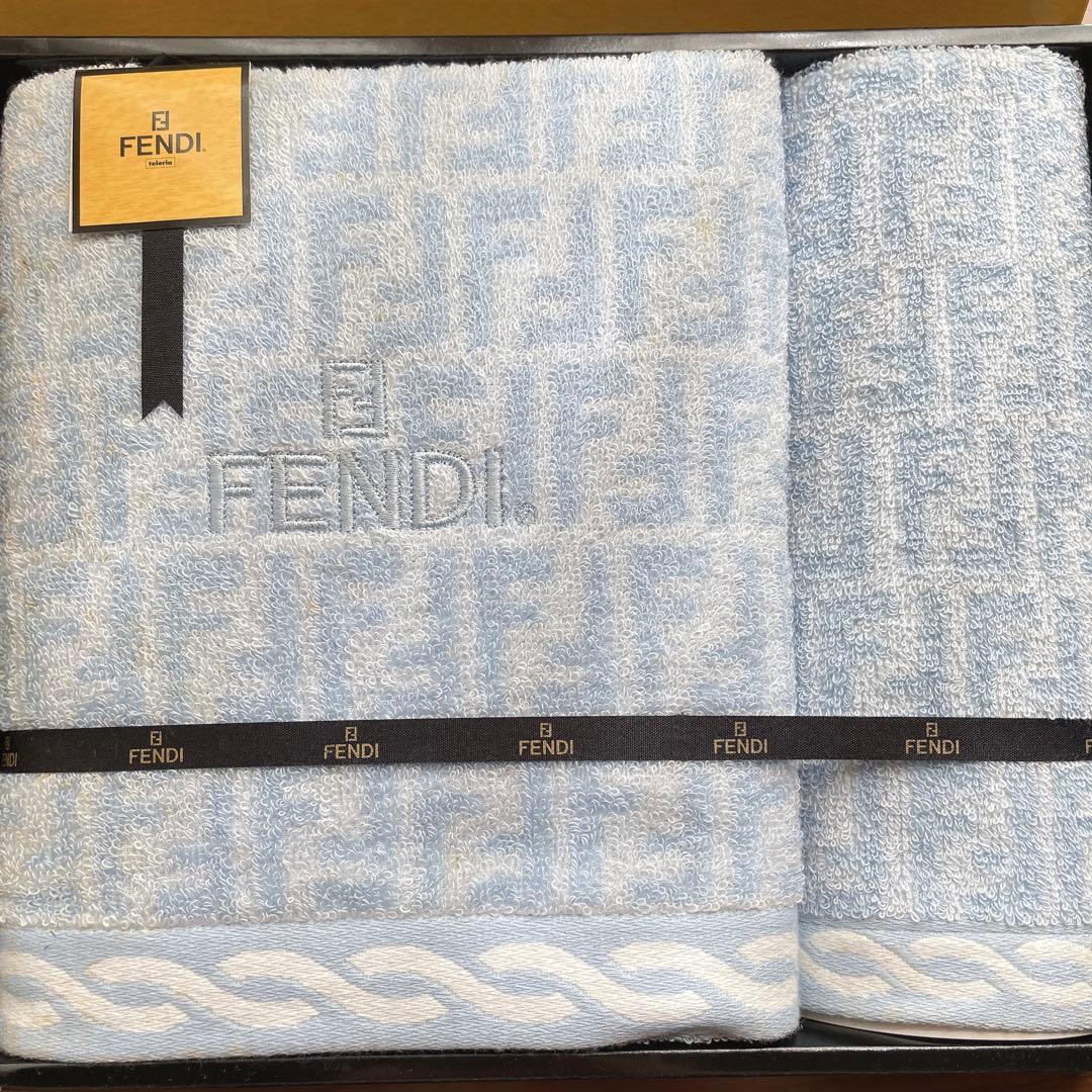 FENDI】タオルセット 未使用品 ギフト 引き出物 ズッカ柄 贈答品