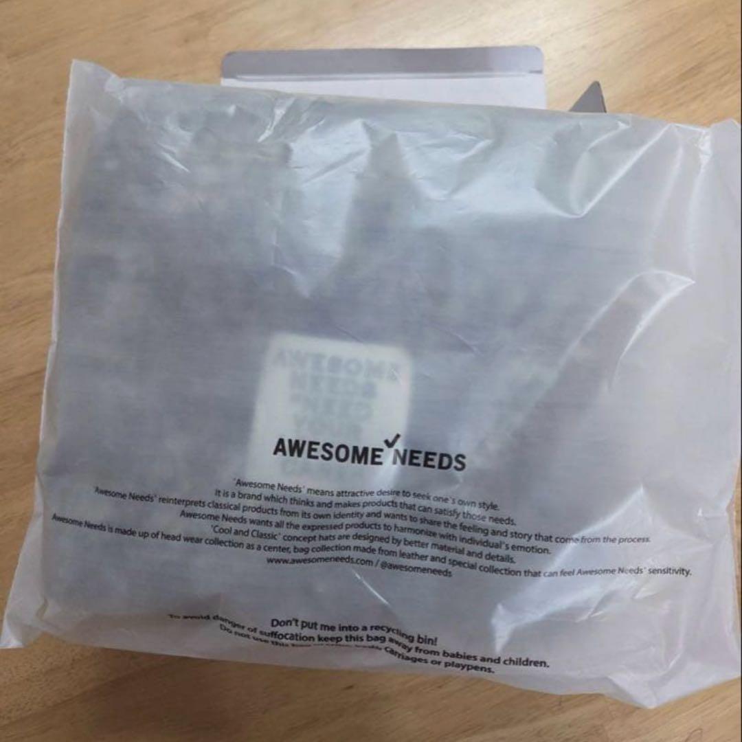 新品未使用‪☆ヨンジュン着用 ビーニー 猫耳 AWESOME NEEDS - メルカリ‬