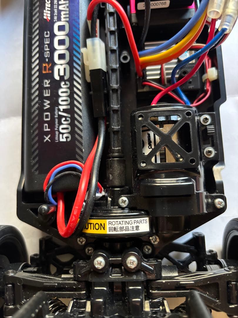 TT-02 MOTUL AUTECHＺXBシリーズ 完成済みをチューニングアップ